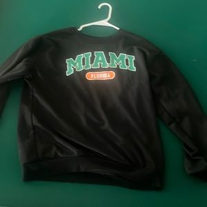 Miami florida sweat shirt